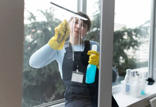 Nettoyage de vitres intérieures et extérieures à Gannat